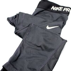 NIKE PRO Cool Dri-Fit Training Capri Tights Support Compression Crop Leggings S